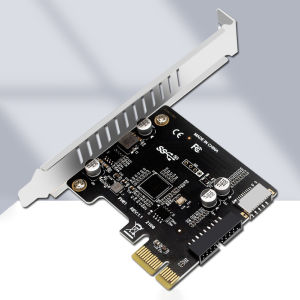 [Vktech] PCI Express USB 3.0 Expansion Controller Card 19PIN for Fast Data Transfer and Device Connectivity