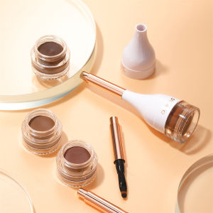 O.TWO.O Eyebrow Gel With Brush Eyebrow Cream Alis Waterproof Tahan Lama Eye Brow Powder Liner Smudge-proof High Pigment Lasting Makeup【Hot -selling Brand】