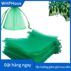 WHPHous 20pcs Lưới Trái Cây Túi dâu tây nho trái cây phát triển túi lưới thoáng khí Rau thực vật Túi bảo vệ cho dụng cụ làm vườn