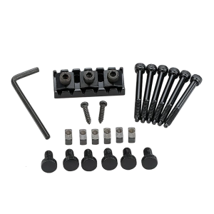 กีตาร์ไฟฟ้าไร้หัว6สายน็อตล็อคสายกีต้าร์ S สายกีตาร์โลหะสายกีต้าร์น็อตล็อคสายกีต้าร์สลักเกลียวด้วยสกรูและประแจ