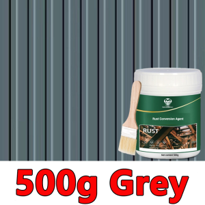 LABOT Anti Rust Paint for metal rust remover primer paint coating for rusty metal steel protection with brush matal roof water based gray car motorcycle metallic rust converter remover black anti corrosion paint spray derusting tools