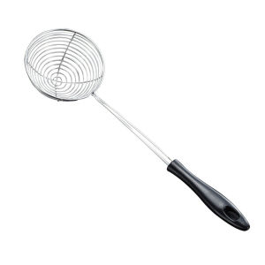[HCM] Vợt múc Topping trân châu vợt múc lẩu inox cán đỏ siêu bền siêu tiện lợi -Randy