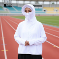 Hitjab - Sun Protection Short Jacket Climacool Jaket Olahraga Anti Matahari Sport Polos 8990. 