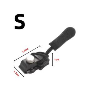 Ritsleting Pengganti Zipper universal Penarik ritsleting cocok untuk berbagai produk ritsleting Pengganti Penarik Ritsleting Aksesori Fashion Uniseks PST