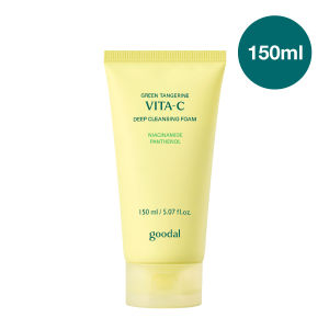 [GOODAL] Green Tangerine Vita C Cleansing Foam Alpha 150ml (NEW Edition | Daily Cleanser | Brightening | For All Types)