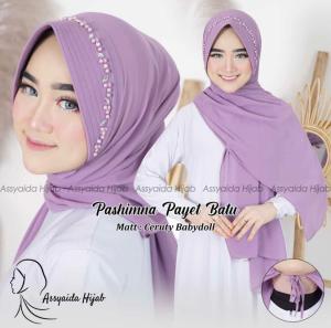 Pashmina Pet Payet Mewah untuk Acara Pesta