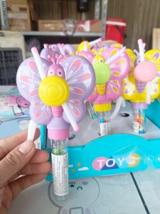 [ Phát sáng cực đẹp ] Combo 12 cây Kẹo trái cây quạt tay bướm/ Kẹo đồ chơi con bướm phát sáng 4g cực xinh tặng trẻ