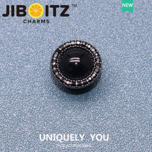 Metal jibbitz cross charm Shoe Buckle Shoe Accessories Black metal Spider Bat DIY Fashion Decorative Buckle