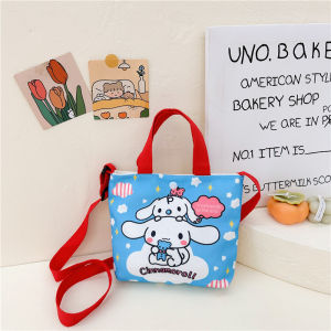 TUmama Túi Tote Vải hoạt hình dễ thương cho trẻ em với dây đeo điều chỉnh được hoàn hảo cho đi chơi hàng ngày và thời gian chơi