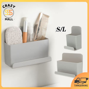 Rak Tempel Dinding untuk Remote Control Smartphone Holder All-in-One yang Hemat Ruang Desain Minimalis Cocok Untuk Kamar Ruang Tamu Dan Kantor