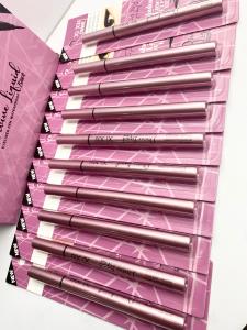 𝗝𝗨𝗡𝗞𝗜𝗘 𝗠𝗔𝗞𝗘𝗨𝗣 -Xi XiU DIVINE LIQUID EYELINER PEN WATERPROOF BLACK LUSINAN (12 PCS)