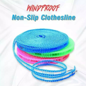 YESPERY 3m/5m thick clothesline indoor and outdoor punch-free cool windproof and non-slip clothes drying rope hanging quilt artifact