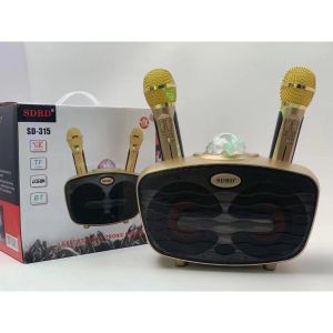 Loa karaoke bluetooth di động SDRD SD306 plus / SD309 / SD08 mắt cú mèo chính hãng chất lượng cao kèm 2 Mic cực nhẹ