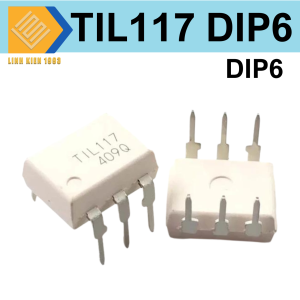 TIL117 DIP6 Opto cách ly  TRANS-OUTPUT