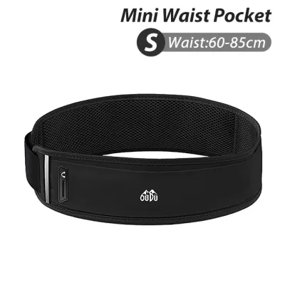 NEWBOLER Outdoor Running Belt With Soft Water Bottle Breathable Sports Waist Bag