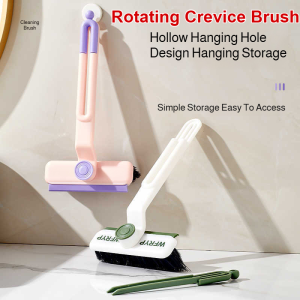 Multi-functional Rotating Gap Cleaner 360 Degree Brush With Extended Handle For Home Cleaning