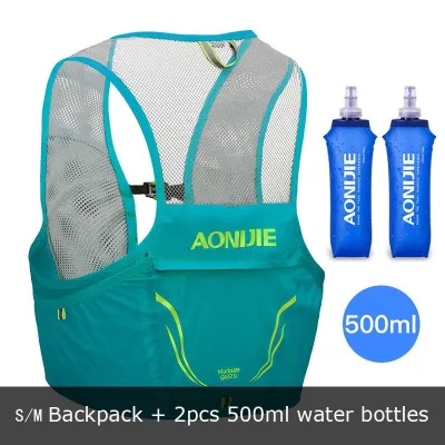 AONIJIE C932 Running Vest 2.5L Hydration Bag Backpack Nylon Hydration Pack Bag Cycling Marathon Portable Ultralight Hiking