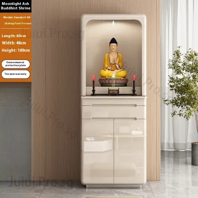 [Cozy ]Modern Altar Table Simple Light Luxury Shrine Cabinet Home Living Room God Of Wealth Buddha Table Buddha Stand