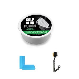 Golf Metal Club Head Cleaner Pembersih Stick Golf Scratch Remover With Golf Brush And Sponge