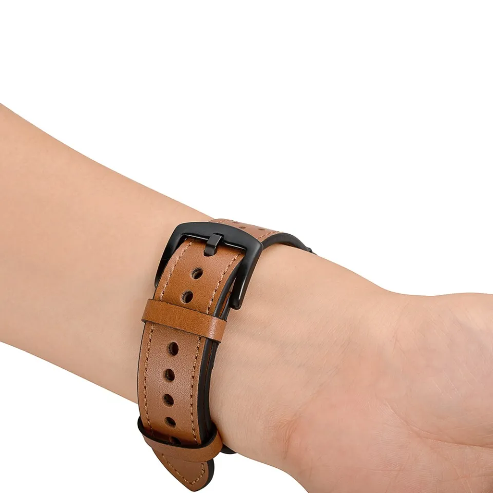 Leather Wrist Strap For Xiaomi MI Watch Color Strap Replacement