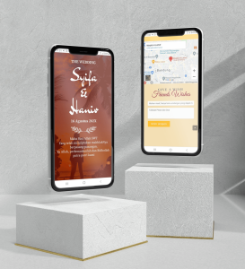 Undangan Digital Pernikahan Website Tema 17 Termurah Wedding Invitation Elegant