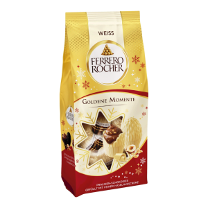 Ferrero Rocher Goldene Momente White 90g BBF.25/12/26