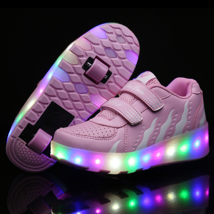 Roller Shoes For Men And Women With Light Shoes Sneakers skates