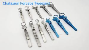 KITA 1pcs Chalazion Forceps Surgical Tweezers Stainless Steel Ophthalmic Instrument