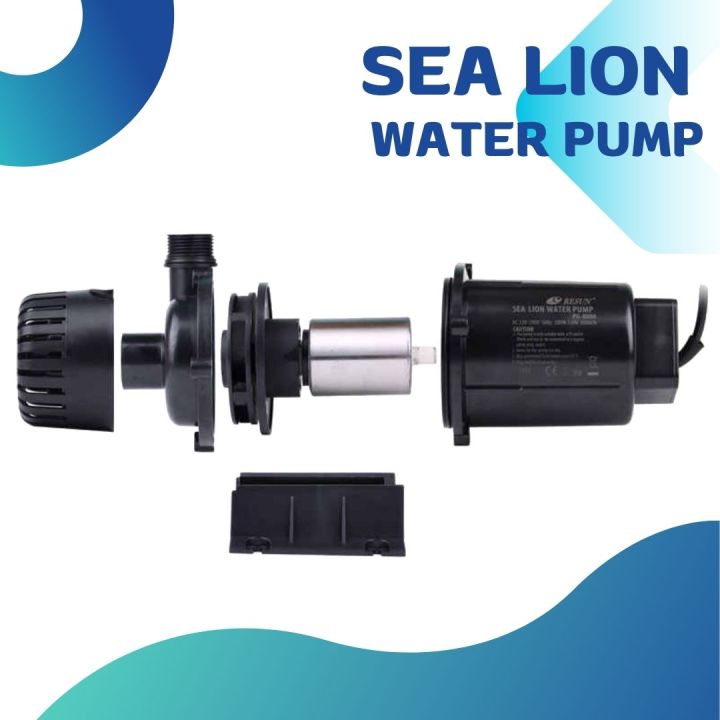 มาทำความรู้จัก machine... ปั๊มน้ำ บ่อปลา RESUN PG Series ทำระบบกรอง น้ำพุ น้ำตก PG-6000,PG-8000 ...