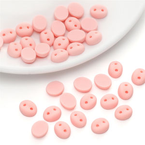 อะคริลิกสีสันจมูกหมูนิรภัยทำจากพลาสติก20ชิ้น9X8มม. ลูกปัดเย็บรูปจมูกสัตว์รูปวงรีสำหรับตุ๊กตาลูกหมูงานฝีมือแบบทำมือสำหรับเด็กๆของเล่นอุปกรณ์เสริมจมูก