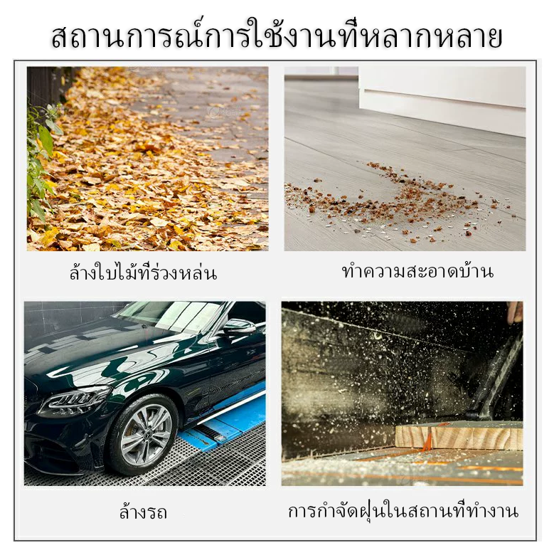 CANLIDI รุ่น CIC-200-H เครื่องเป่าลมไร้สาย แบบพกพา พลังงานสูง พัดลมเทอร์โบ เครื่องเป่าลม เป่าลมไร้สาย High Power Blower Turbo Fan แบตเตอรี่ MT-21V