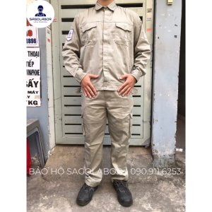 Quần áo điện lực xám EVN HOTLINE 2023