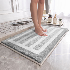 🇸🇬 [New Product Sale] Luxury Bathroom Mat Rug Anti-Slip