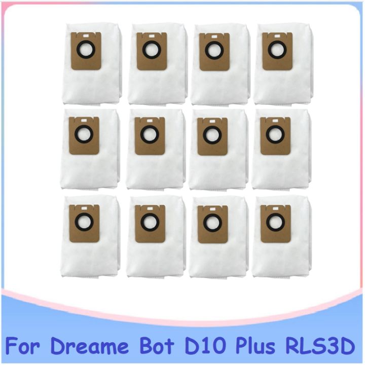 EADXCSF Vacuum Cleaner Dust Bag, Compatible For Dreame, Bot D10 Plus, RLS3D, Robot Vacuum Cleaner Bags Dirty Bag Accessories Replacement Parts(35PCS
