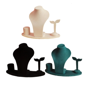 Multifuntional Display Solution Holder Fabric Texture Set Stand for Various Accessory Types