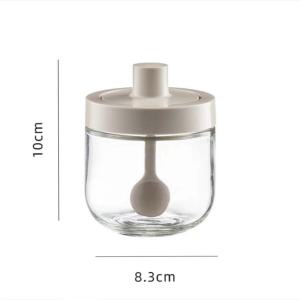 Classy Luxe 1PC Kitchen Glass Seasoning Jar/ Oil Bottle Household Salt Seasoning Oil/Vinegar/Sauce Bottle Seasoning Jar