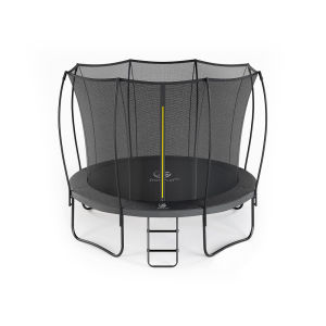 Smartplayonly แทรมโพลีนที่กระโดด รุ่น Super Fly ขนาด 10 ฟุต(3 เมตร) ระบบรั้วตาข่ายอยู่ด้านใน ปลอดภัย เสริมพัฒนาการ ช่วยเพิ่มความสูง