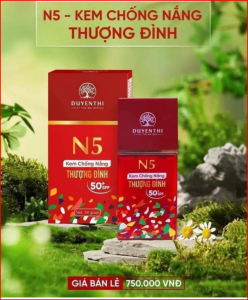 Kem chống nắng N5 Bách Y Sâm lọ 50 gram