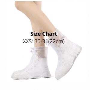 Shoe Cover Waterproof Anti-slip Reusable Rain Shoe Cover Soft Latex Elastic Motorcycle Rain Boot