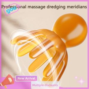 gou Plastics Octopus Comb Head Massager Meridian Scraping Scalp Massage Acupuncture Spa Body Home Health Therapy Tool