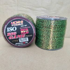 cước câu cá ion power 500m 3D tàng hình dây câu cá siêu tải