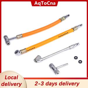 [COD] AqToCna Ship within 24 hours Inflatable Bike Motorbike Truck Tyre Inflator Connector Hardware Tools Car Nozzle Valve Air Hose Inflating Needles Pump