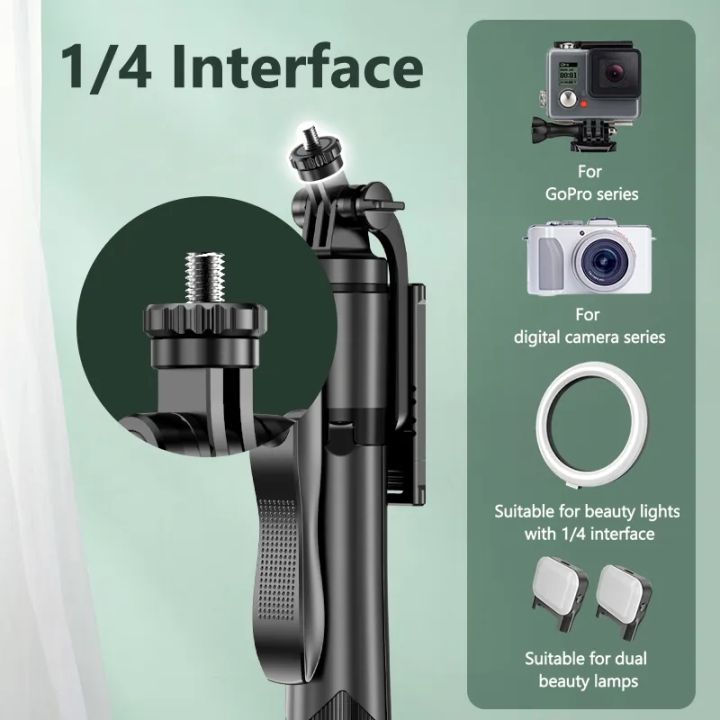 %E3%80%90COD/Original%E3%80%91Foldable%20Bluetooth%20Selfie%20Stick%20Tripod%201530mm%20with%20Bluetooth%20Shutter%20Fille%20Light%20Monopod%20For%20phone%20-%20Image%204