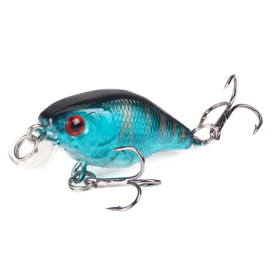 1PCS 4cm/4.6g Top Water Lure Floating Minnow CrankBait Fish bait Lure For Fishing Fishing Bait Set Fishing Accessories Fishing Bait Buzz Bait Lure Gewang SwimBait Lure Umpan Mancing Fishing Lure Spinner Bait Fishing Gear