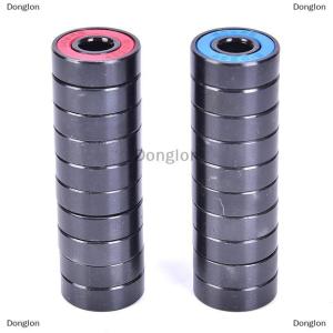 [COD] Donglon 10ชิ้น/เซ็ต608 2RS แบริ่ง Deep Groove STEEL SEALED BALL BEARING 608RS 608-2RS