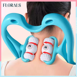 6 Trigger Point Roller Multifunction Neck Massager Therapy Shoulder/Body Self-Massage Tool Relieve Hand Pressure Deep Massager