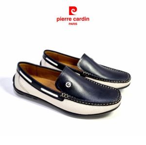Giày da Casual nam Pierre Cardin Giày lười nam chất liệu da bò thật nhập khẩu đế cao su chống trơn trượt bảo hành 12 tháng PCMFWLF 510