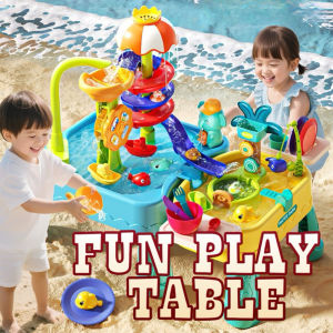 Nocky Fun Play Table Toys Water Indoor Outdoor For Children Fishing Sink Toy Kids