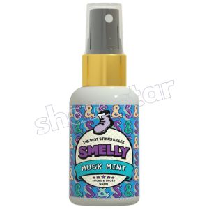 Smelly Shoe Cabinet Deodorizer Spray Socks Shoes Musk Mint 55ml Sneaker Odor Eliminator Fresh Scent