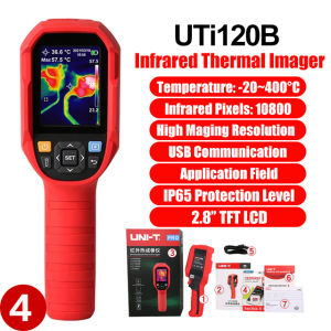 【In Stock】UNI-T UTi260B UTi120B UTi120S Infrared Thermal Imager Temperature Thermographic Imaging Camera High Pixel For Heating Warm Floor Repair